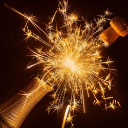 CHAMPAGNE E FOGOS