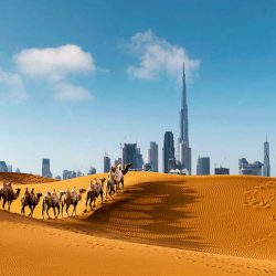 dunas do Deserto dos Emirados